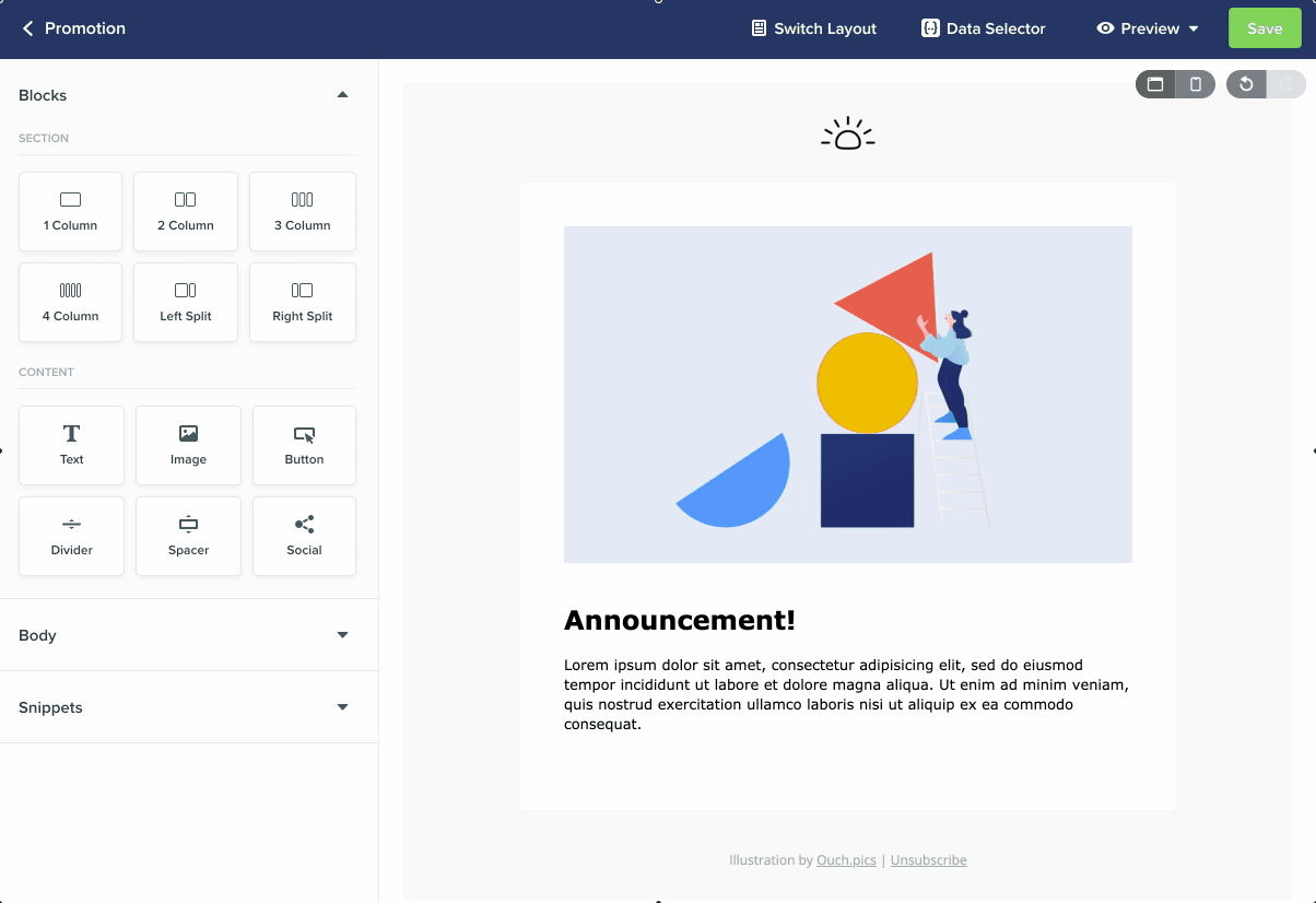 vero.drag-and-drop.button