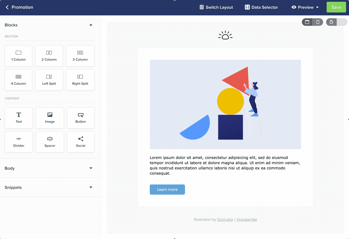 vero.drag-and-drop.text