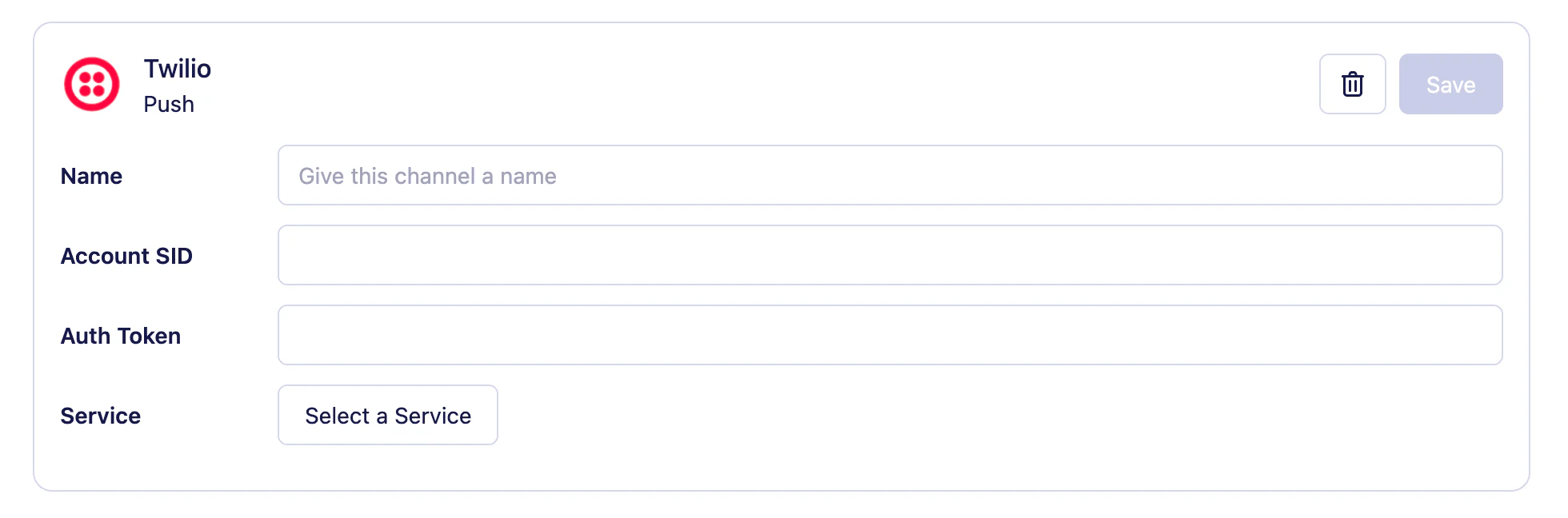 Add push channel provider