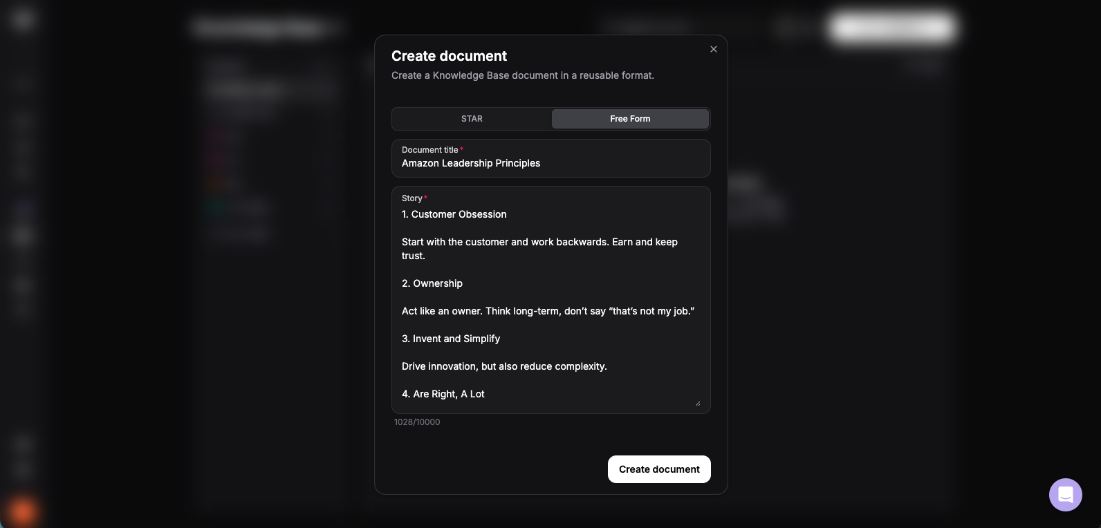 Knowledge Base - Verve AI - Documentation
