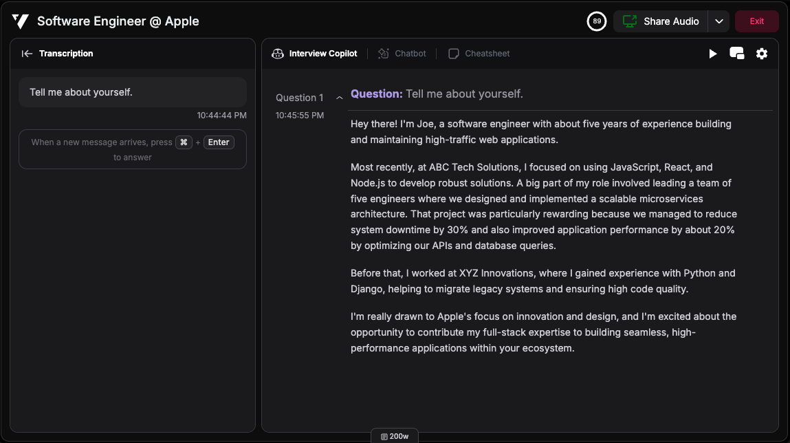 Manual mode after sending response