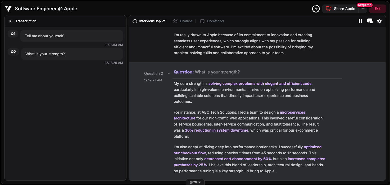 Top to bottom message order