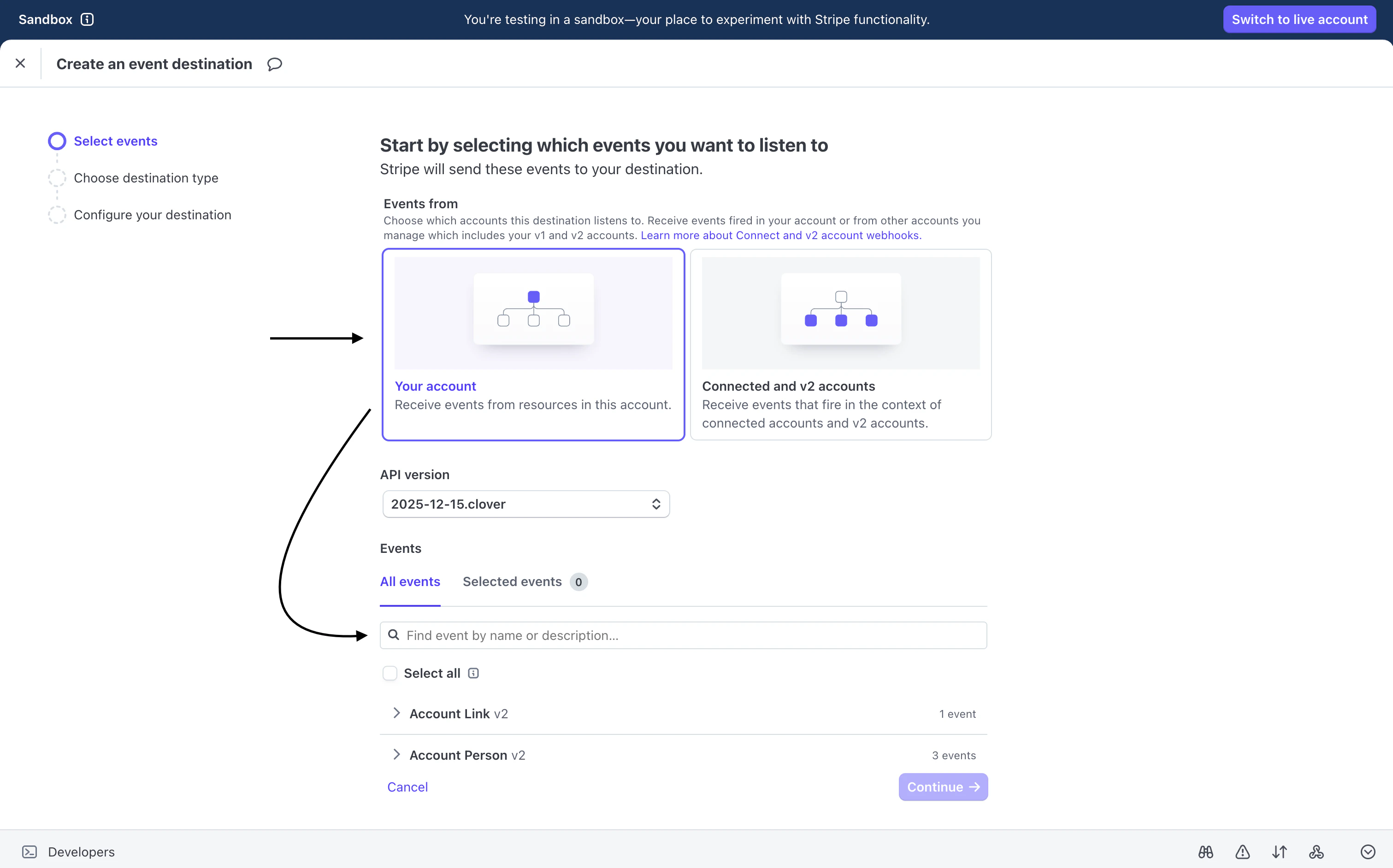 Webhook Step 3