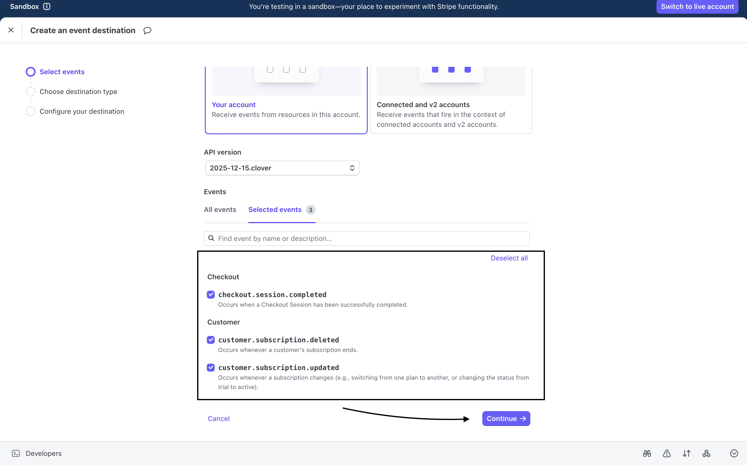 Webhook Step 4
