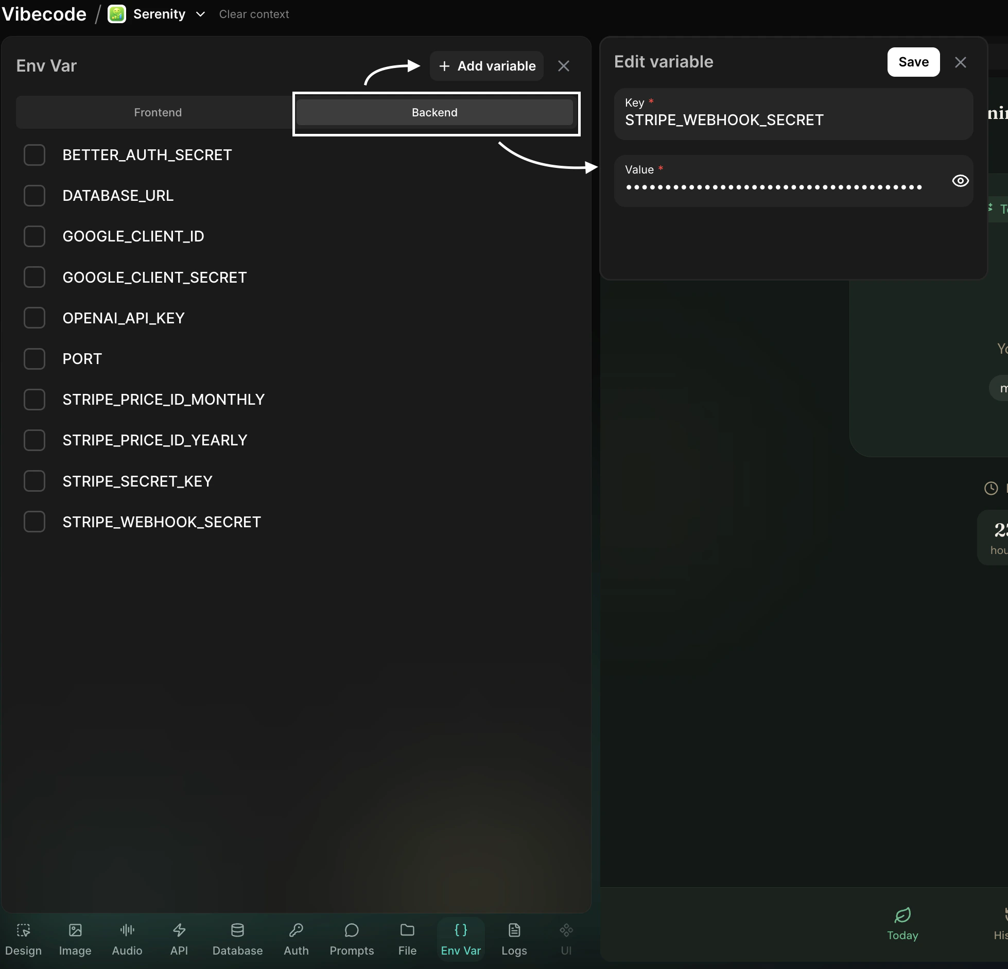Webhook Step 8