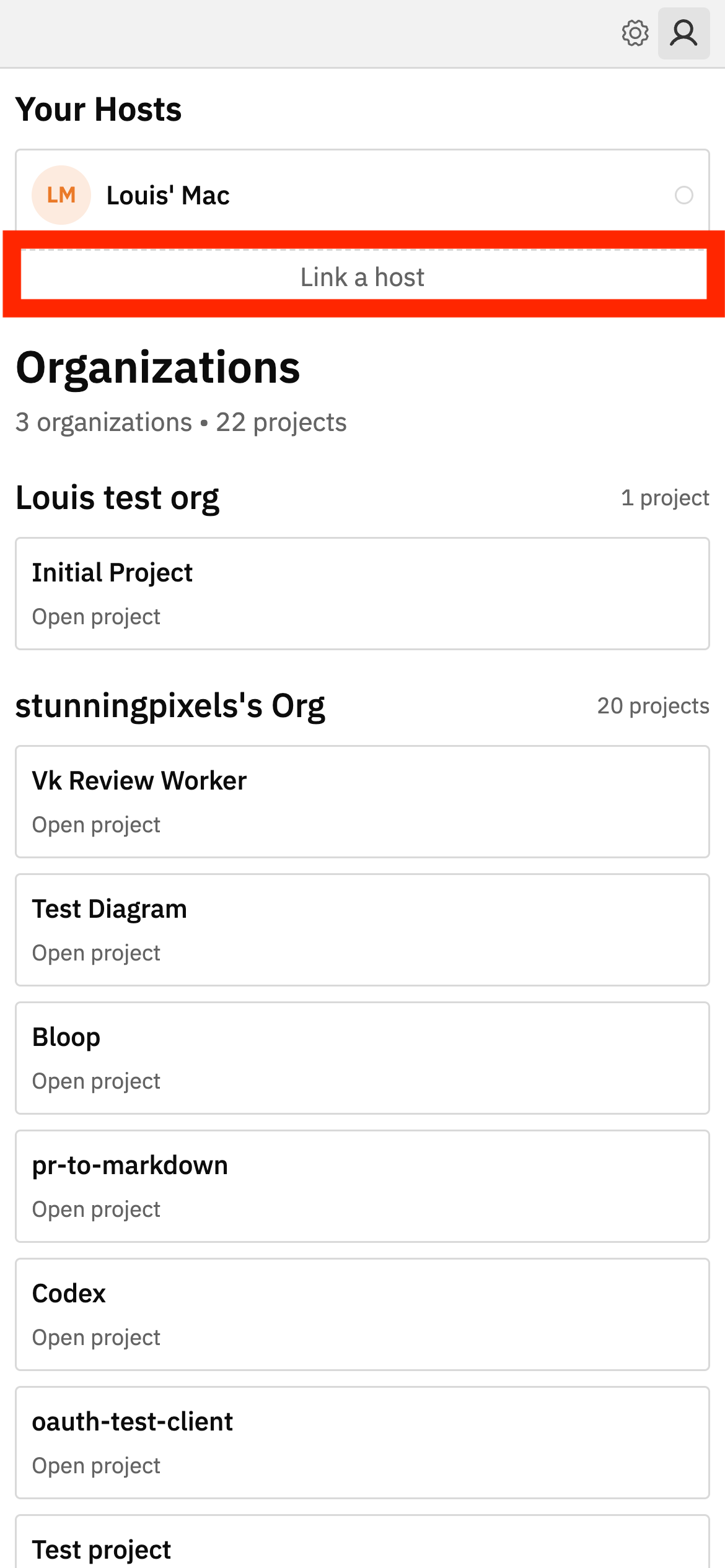Remote Access page on mobile showing the Pair host form with host selection and pairing code input