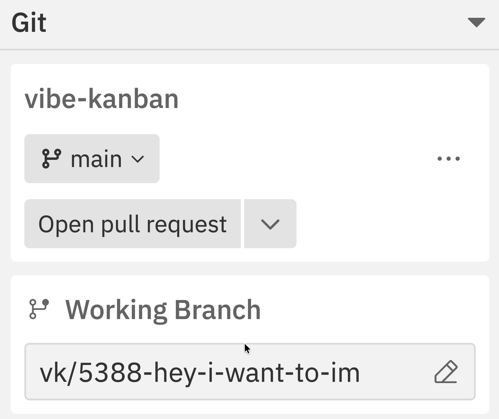 Interface Guide - Vibe Kanban
