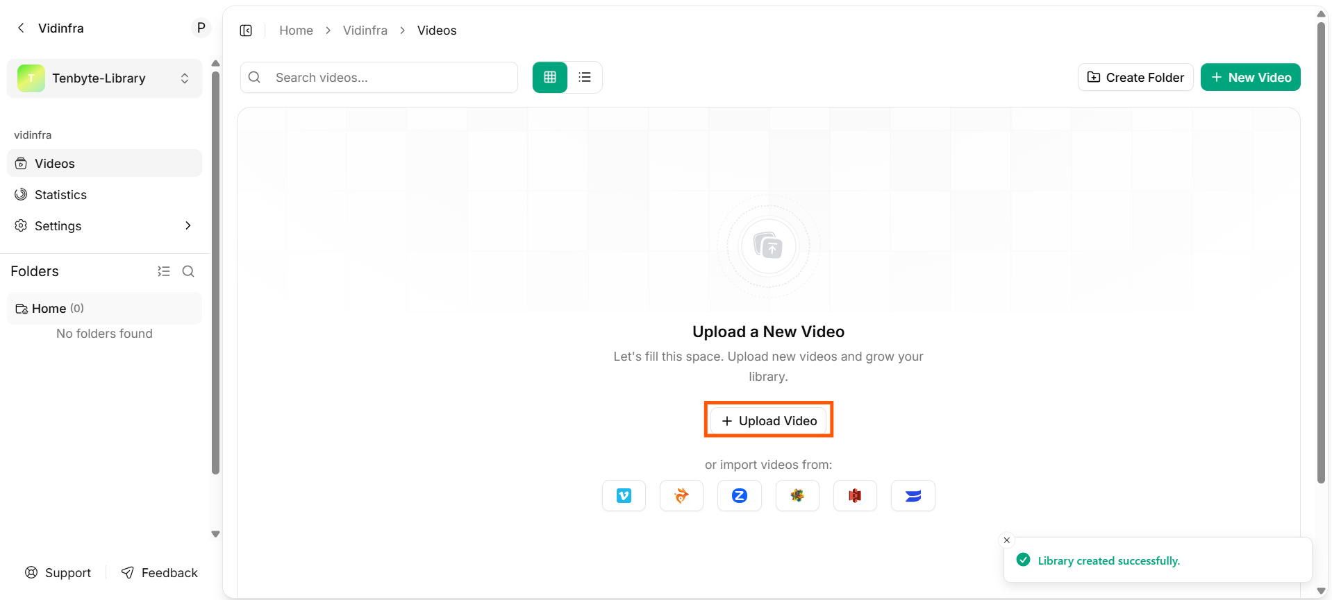 Upload your Video