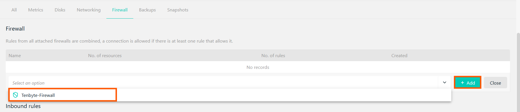 Configure Firewall Settings