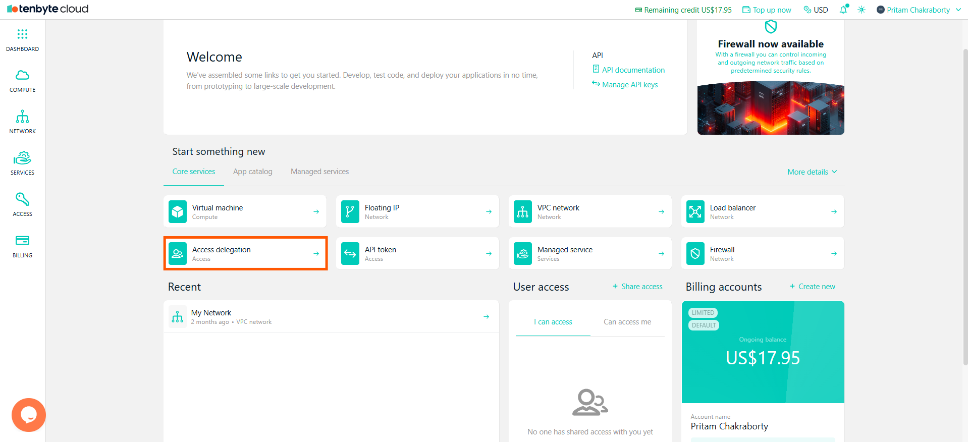 Select Access Delegation