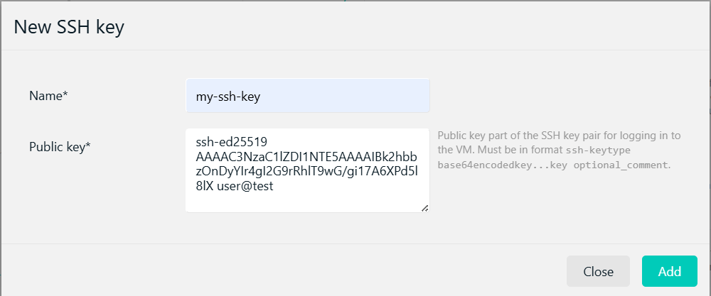 Configure VM Size