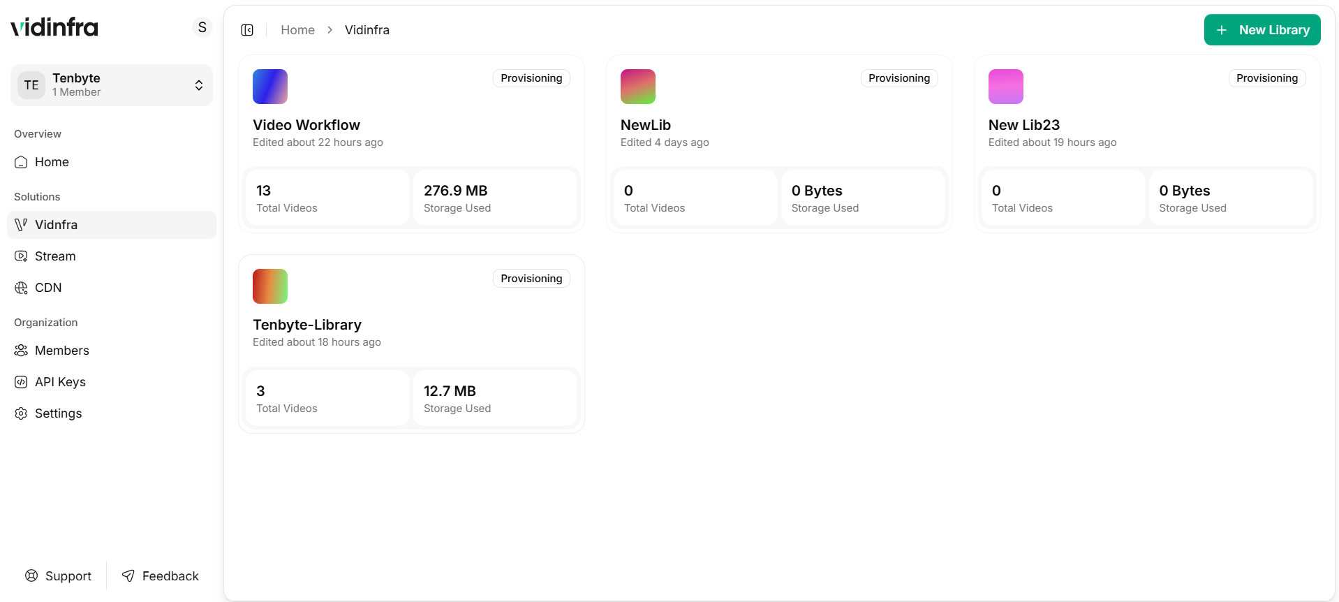 Library Configuration - Product Documentation & Developer Hub
