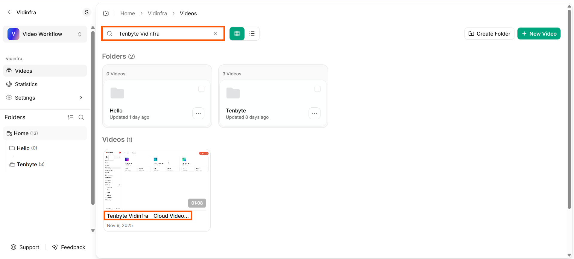 Search by Video Title