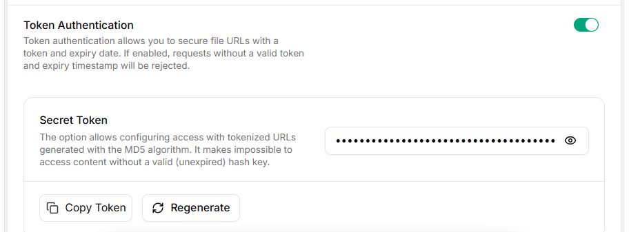 Token Authentication - Product Documentation & Developer Hub