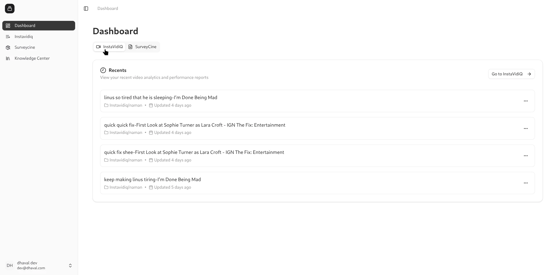Instavidiq entry point