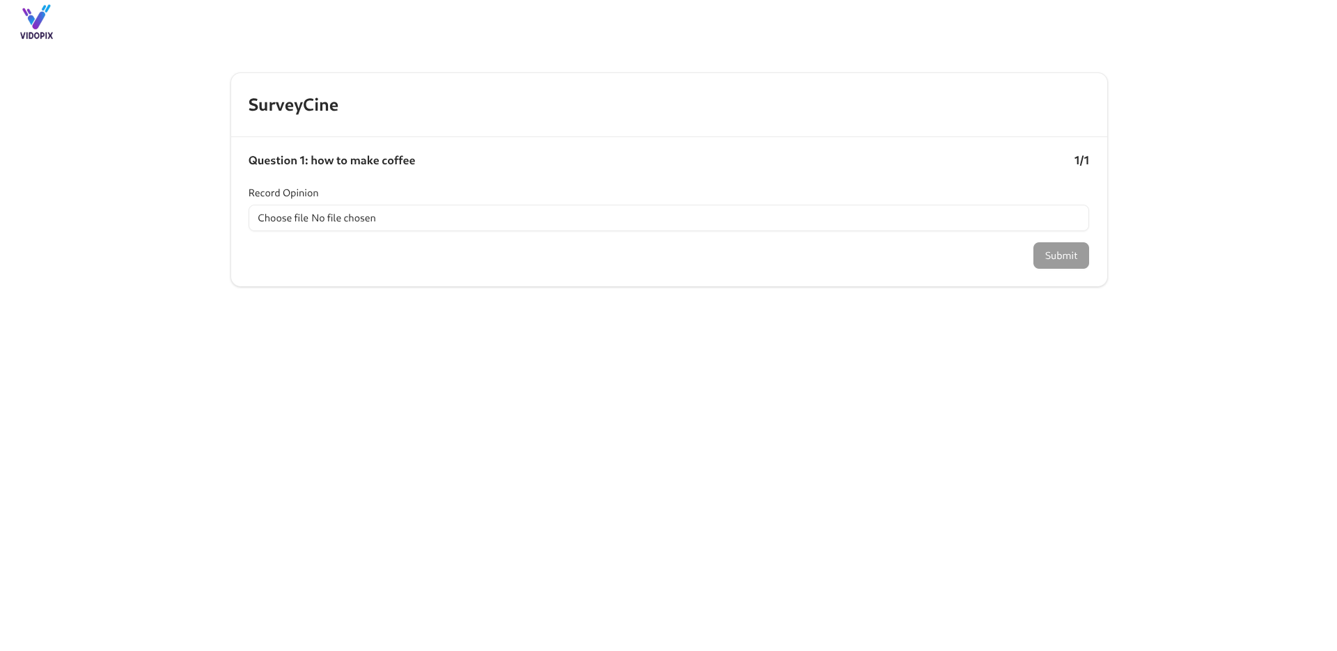 Share feedback video
