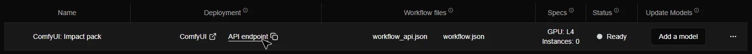 ViewComfy API