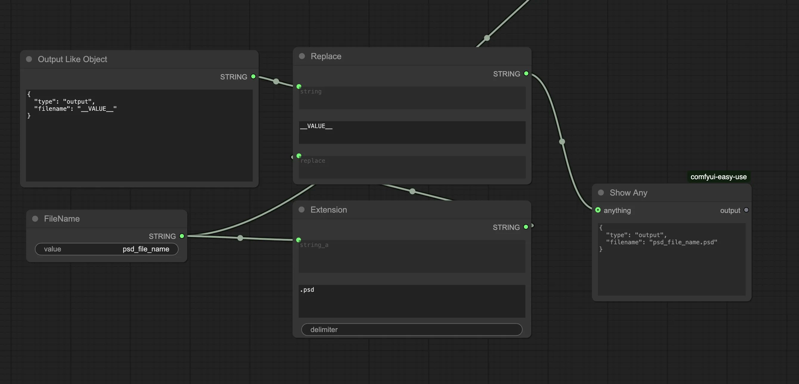 PSD workflow