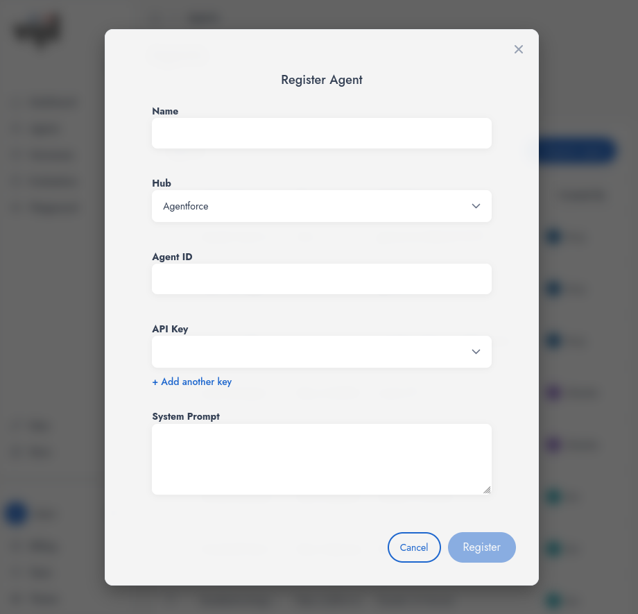 Setting up an Agentforce-based Agent in Vjil