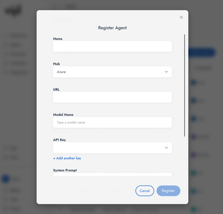 Setting up an Azure-based Agent in Vjil