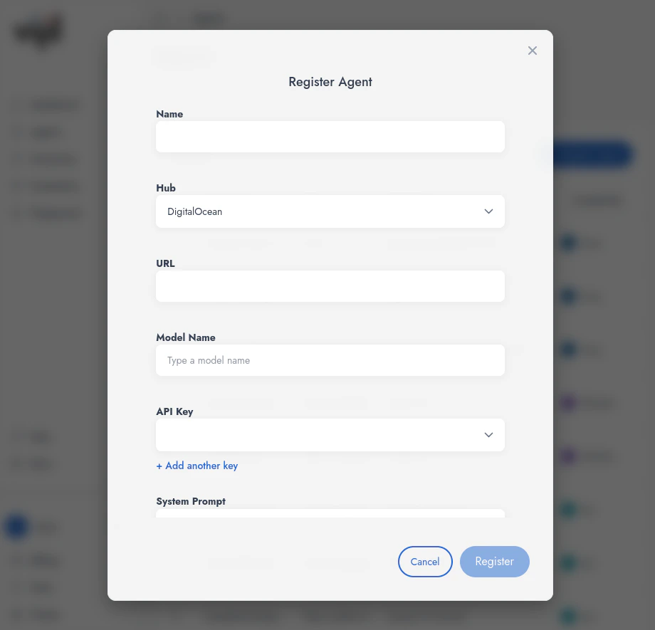 Setting up a DigitalOcean-based Agent in Vjil
