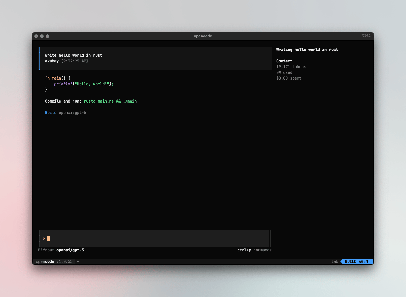 Opencode with Vikat