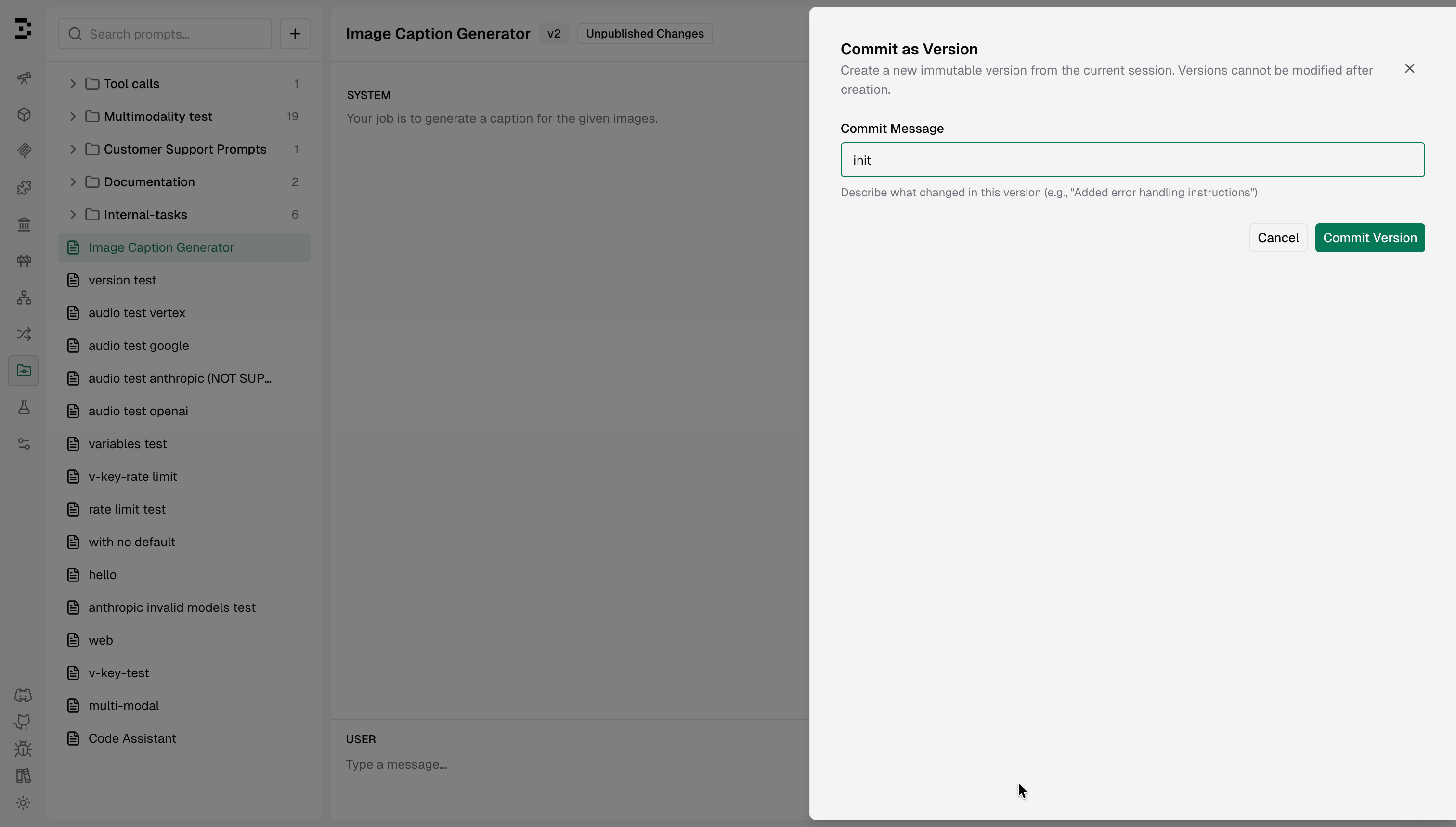 Commit Version