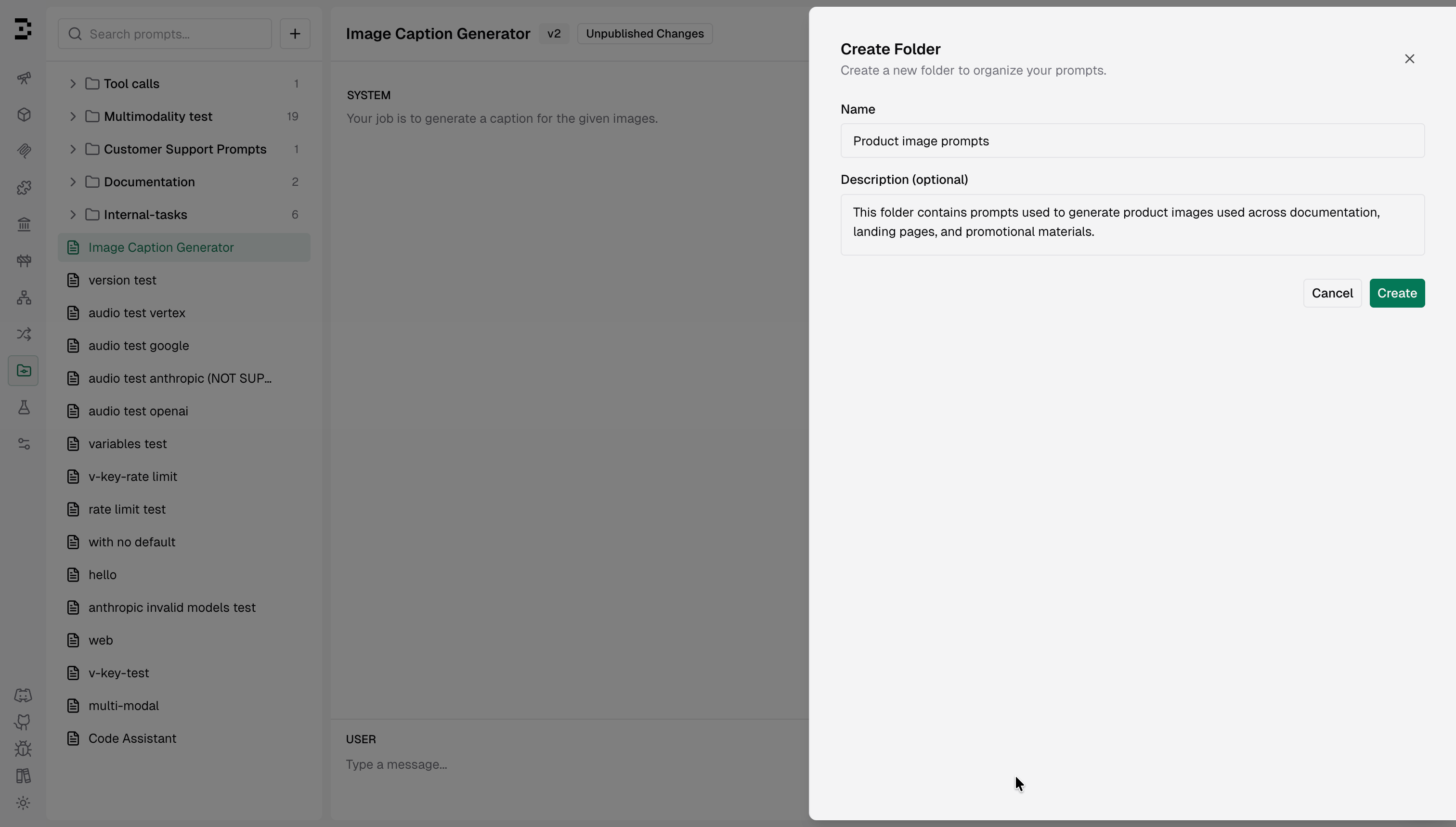 Create Folder
