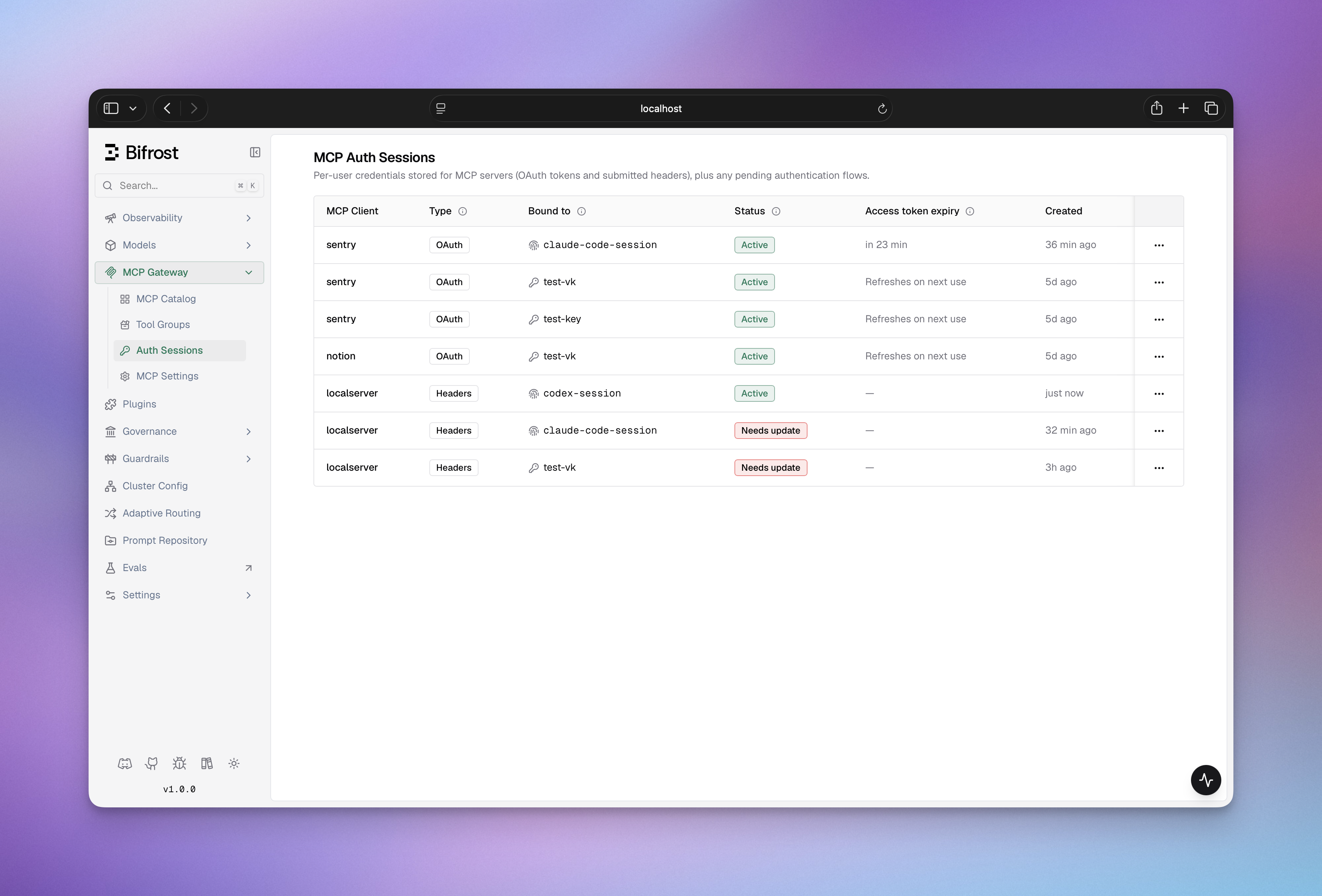 End-user submission form mid-fill, with required header inputs and an admin-context block showing the names of static headers that will accompany the request