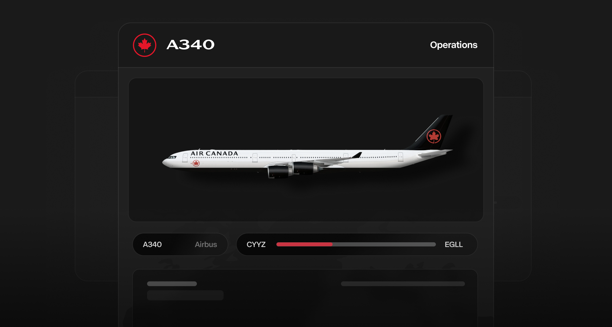 Virtual Air Canada Airlines A340-300