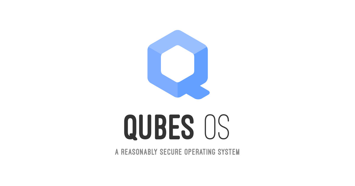 Qubes Logo Icon Name Slogan Fb