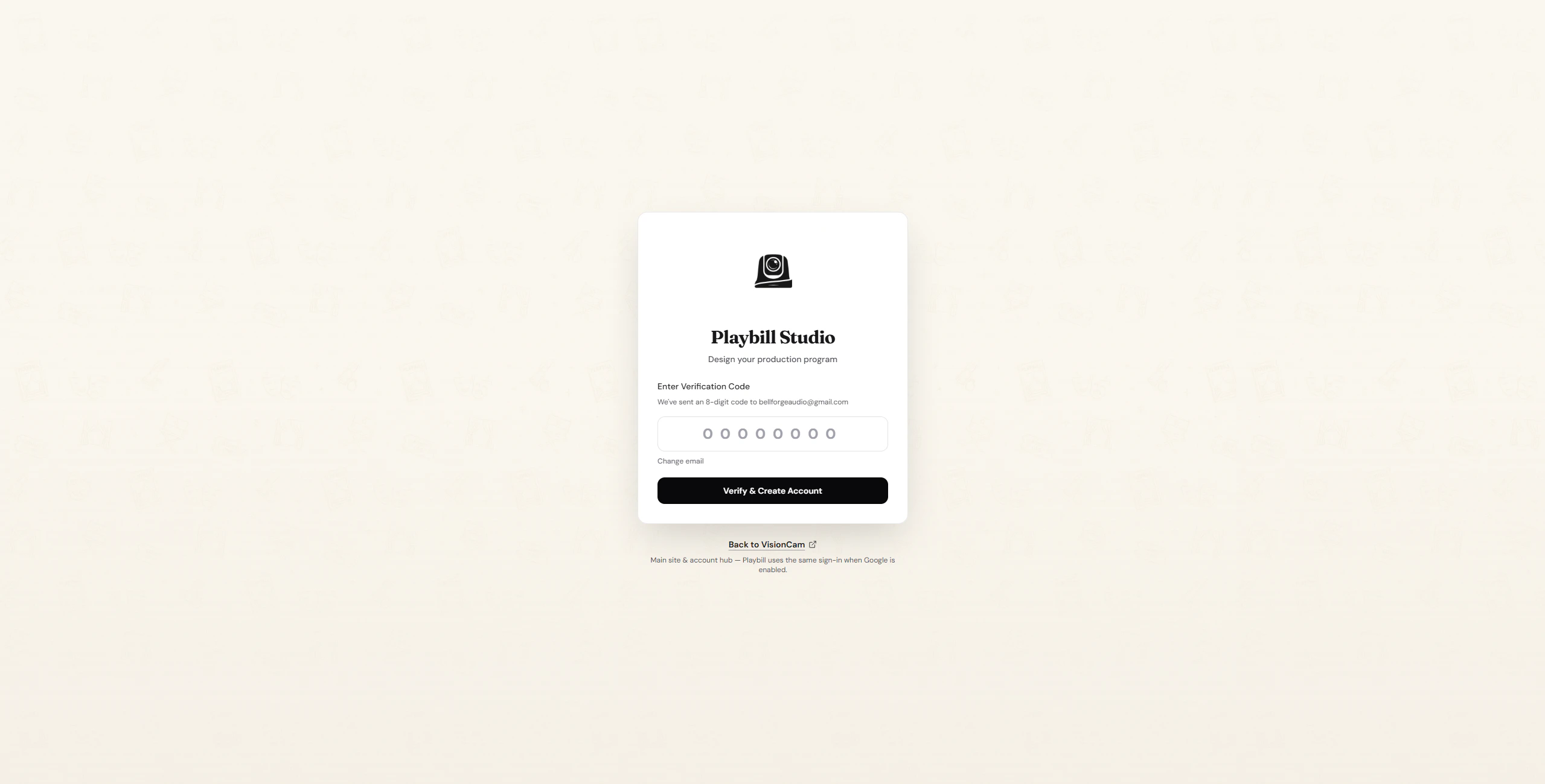 Enter verification code