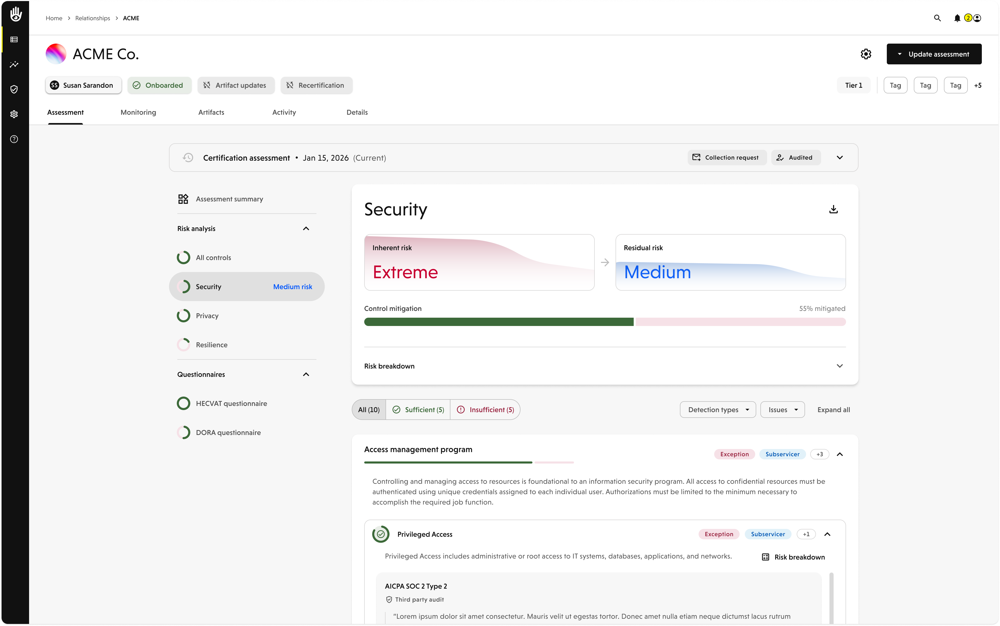 New Risk Analysis