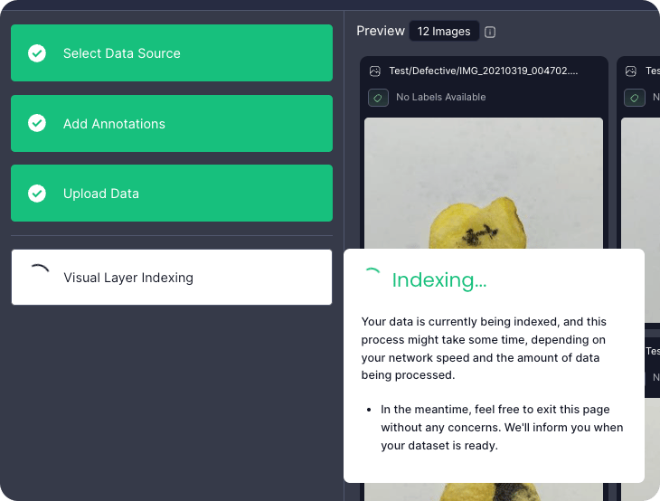 Indexing Started