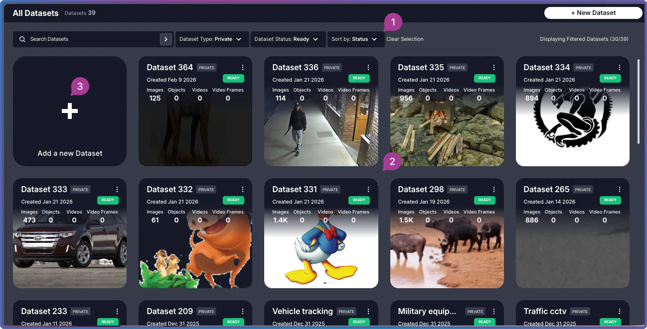Dataset Inventory Overview