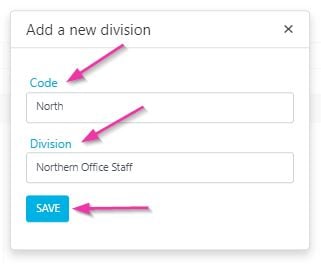 Division fields