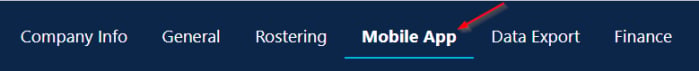 Roster invitation settings