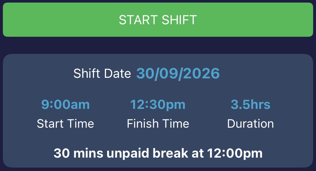 App Unpaid Break App Unpaid Break