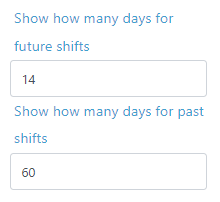 Roster display settings