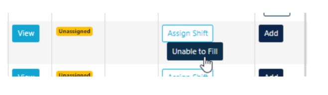 Unable to fill button