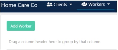 Add worker button
