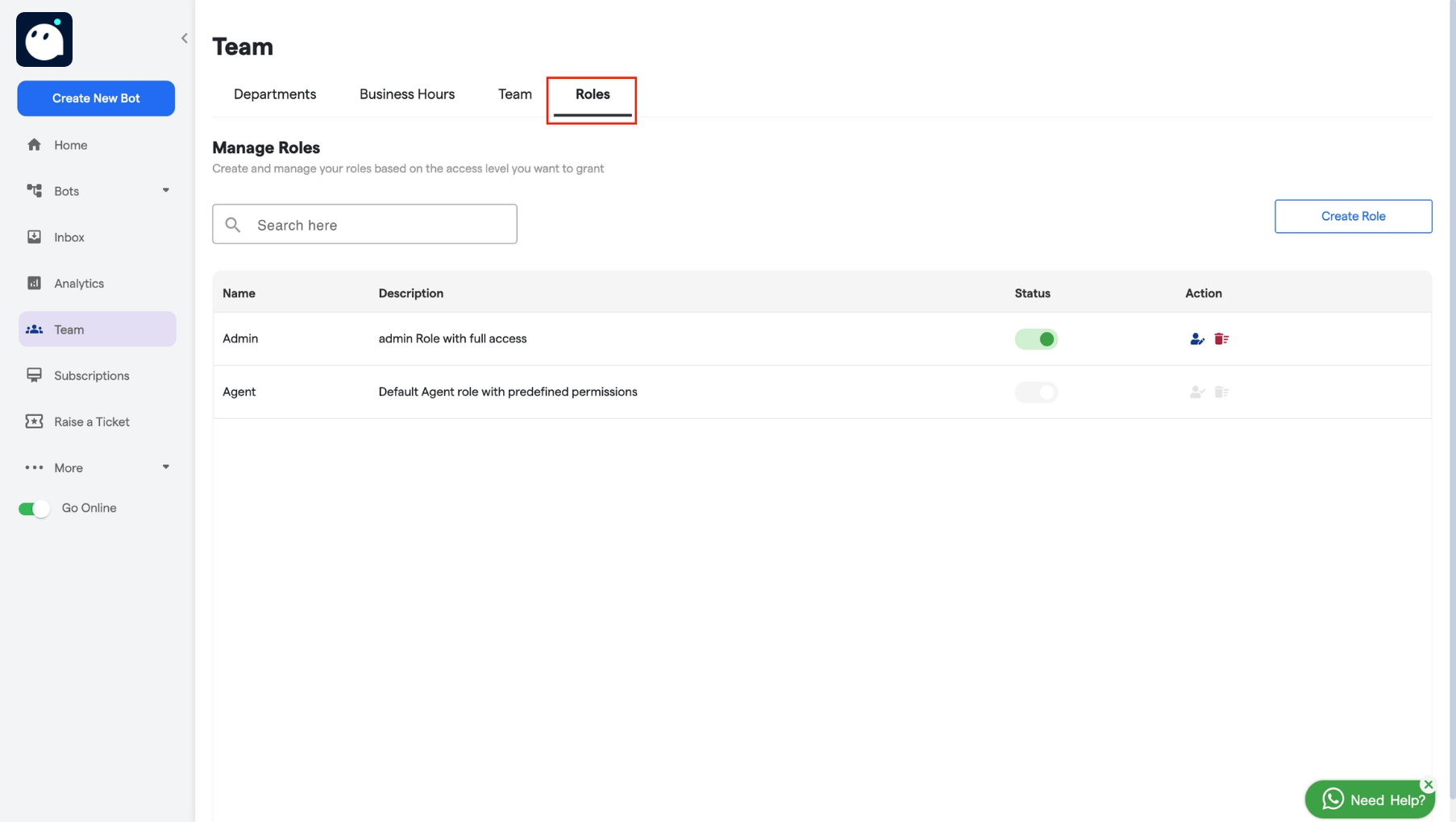 184 Role Converse Resource Centre 1 Pn