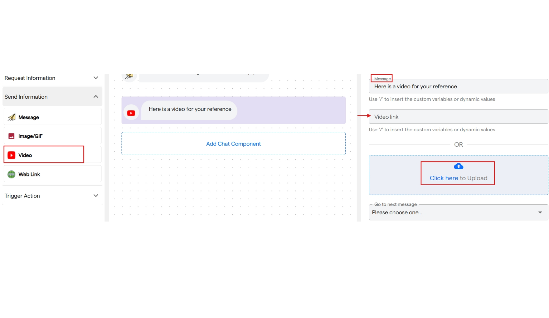 17 Send Information Converse Resource Centre 4 Pn