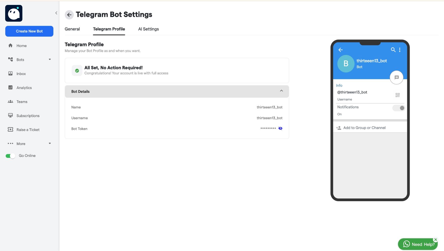 69 Telegram Profile Converse Resource Centre 1 Pn