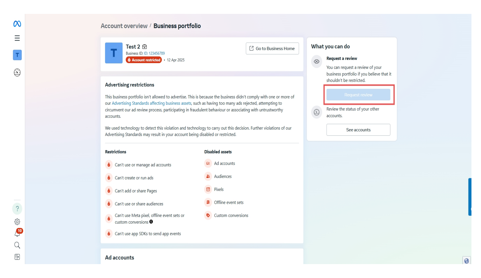231 Recovering Your Restricted Meta Account Converse 5 Pn