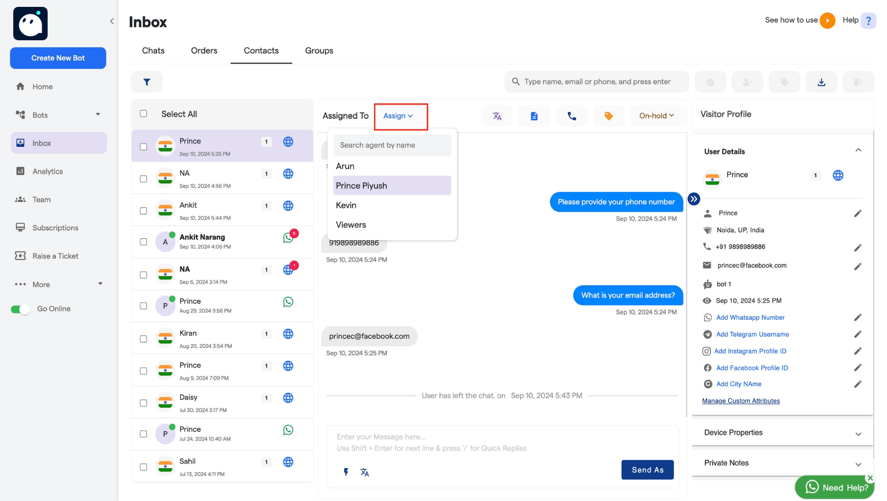 173 Contacts Converse Resource Centre 7 Pn