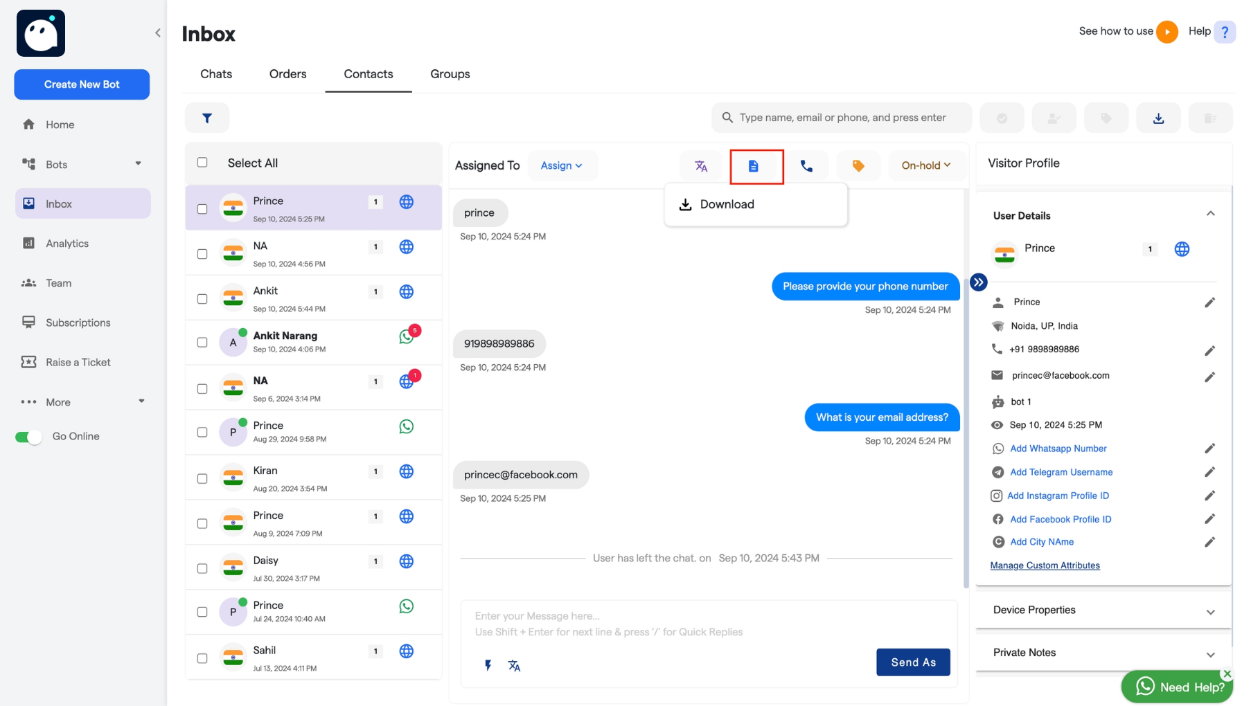 173 Contacts Converse Resource Centre 7 Pn