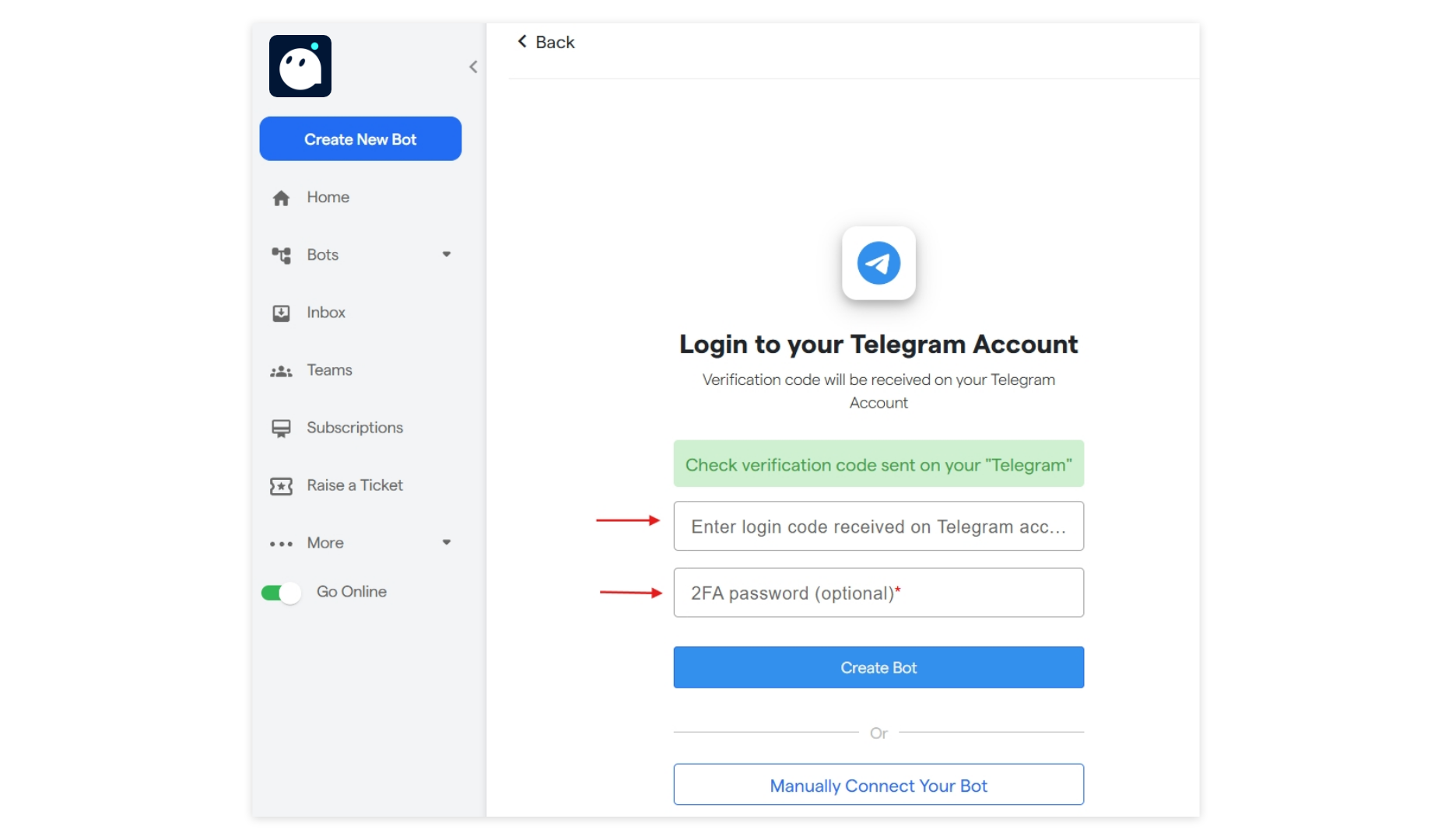 10 Telegram Chatbot Converse Resource Centre 13 Pn