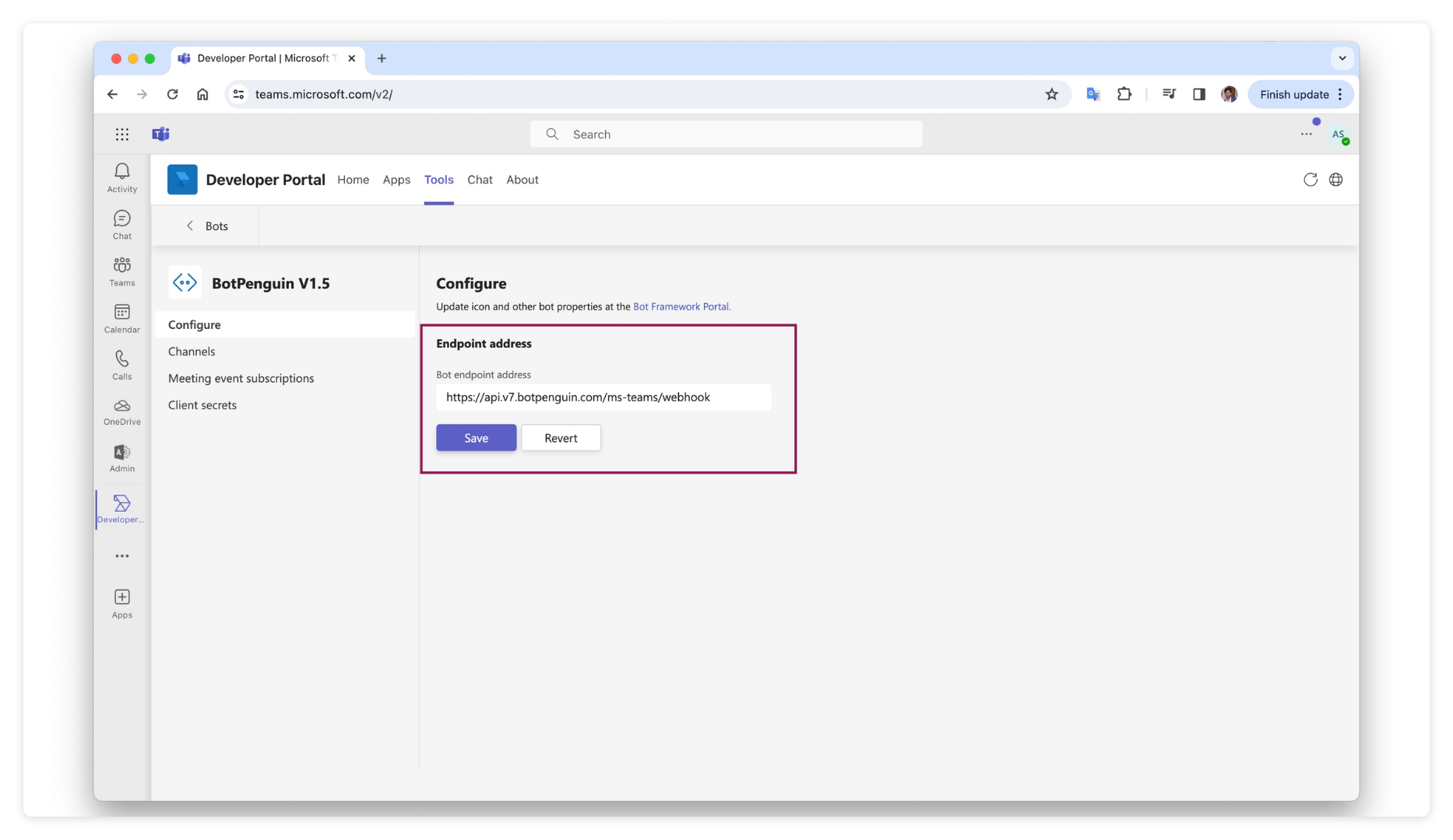 11 Microsoft Teams Bot Converse Resource Centre 3 Pn