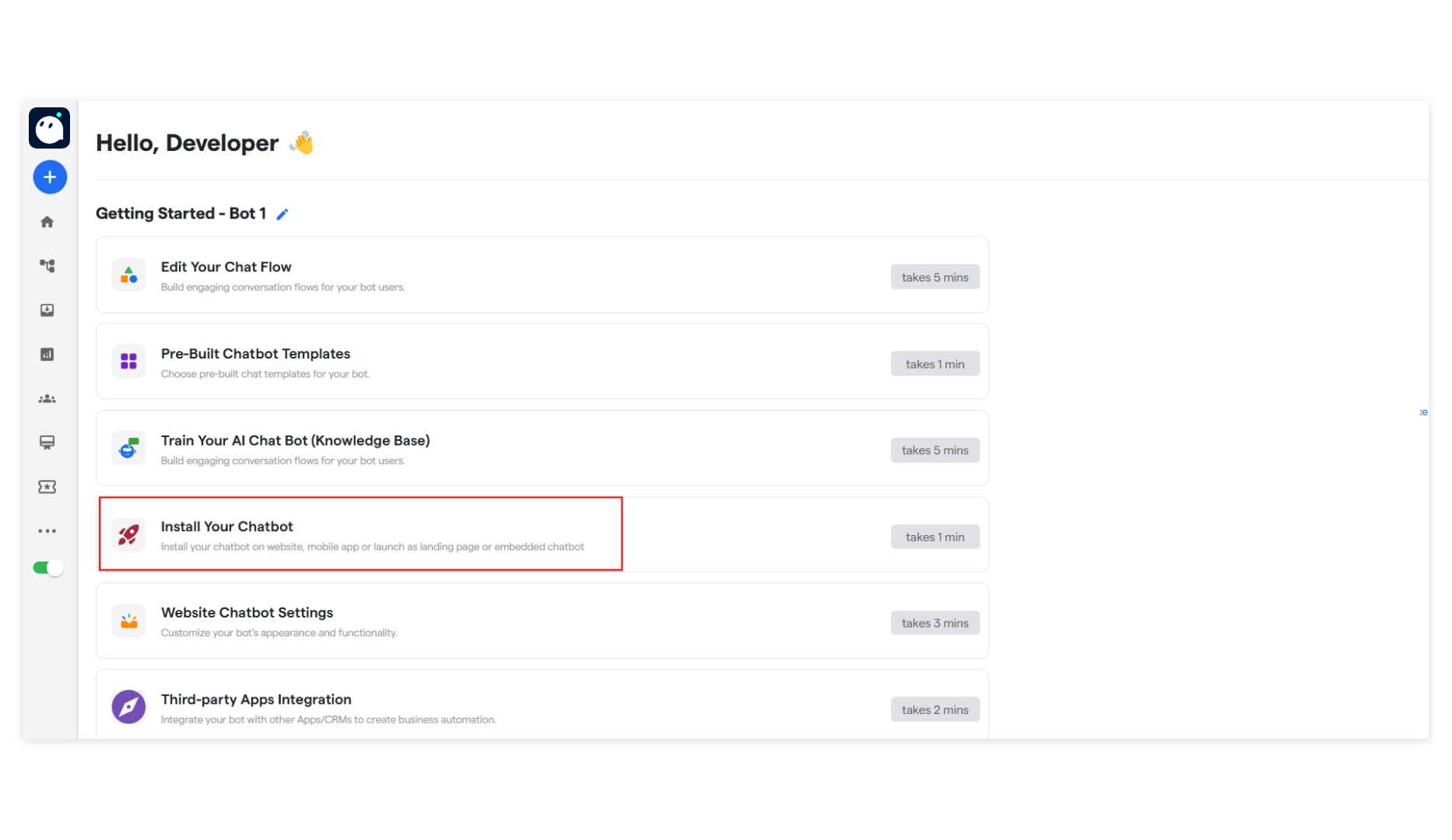 6 Landing Page Chatbot Converse Resource Centre 5 Pn
